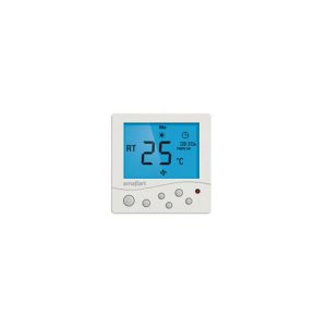Smallart SM2008FFN Digital Fan Coil Thermostat (Recessed Mounting)